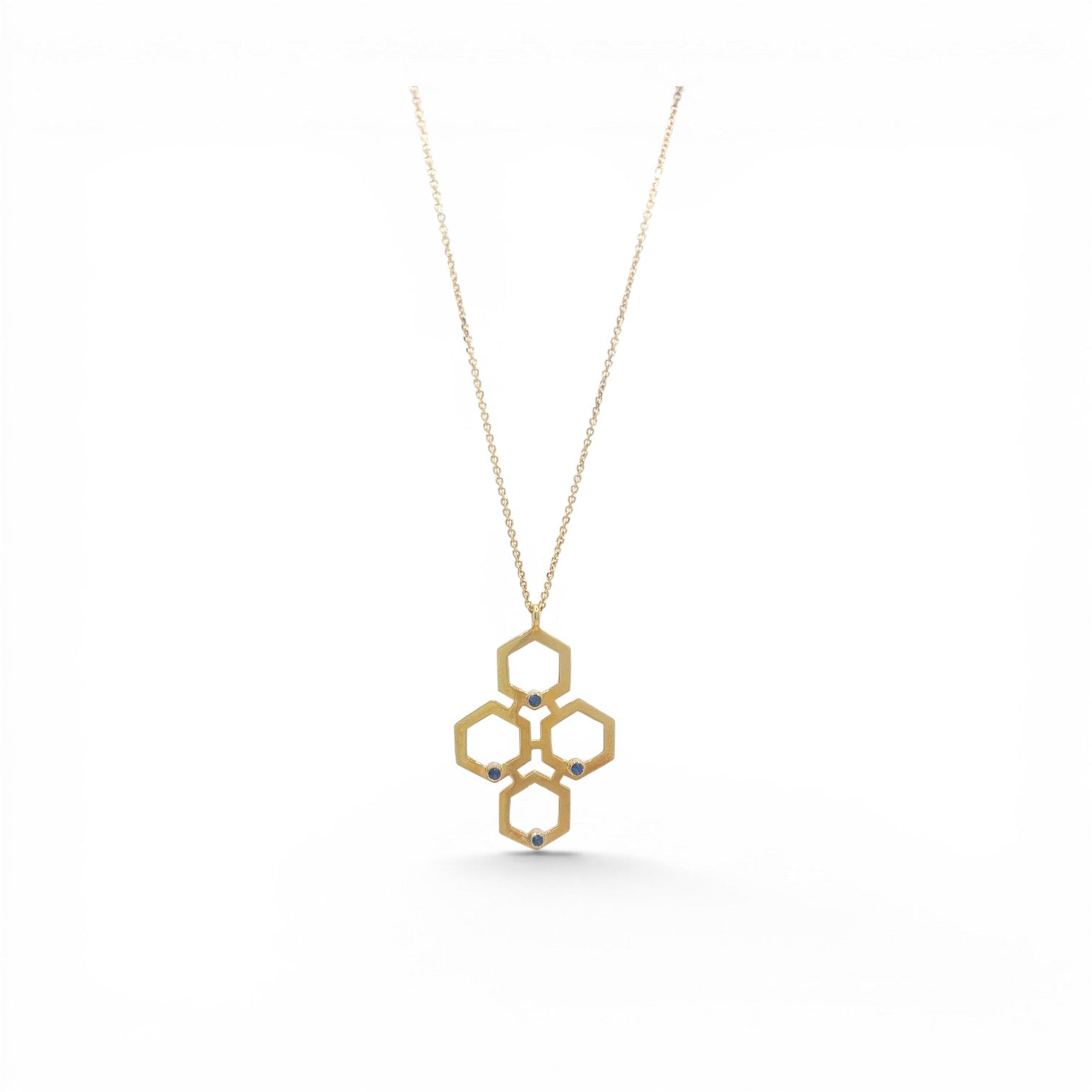 Honeycomb Cluster Pendant