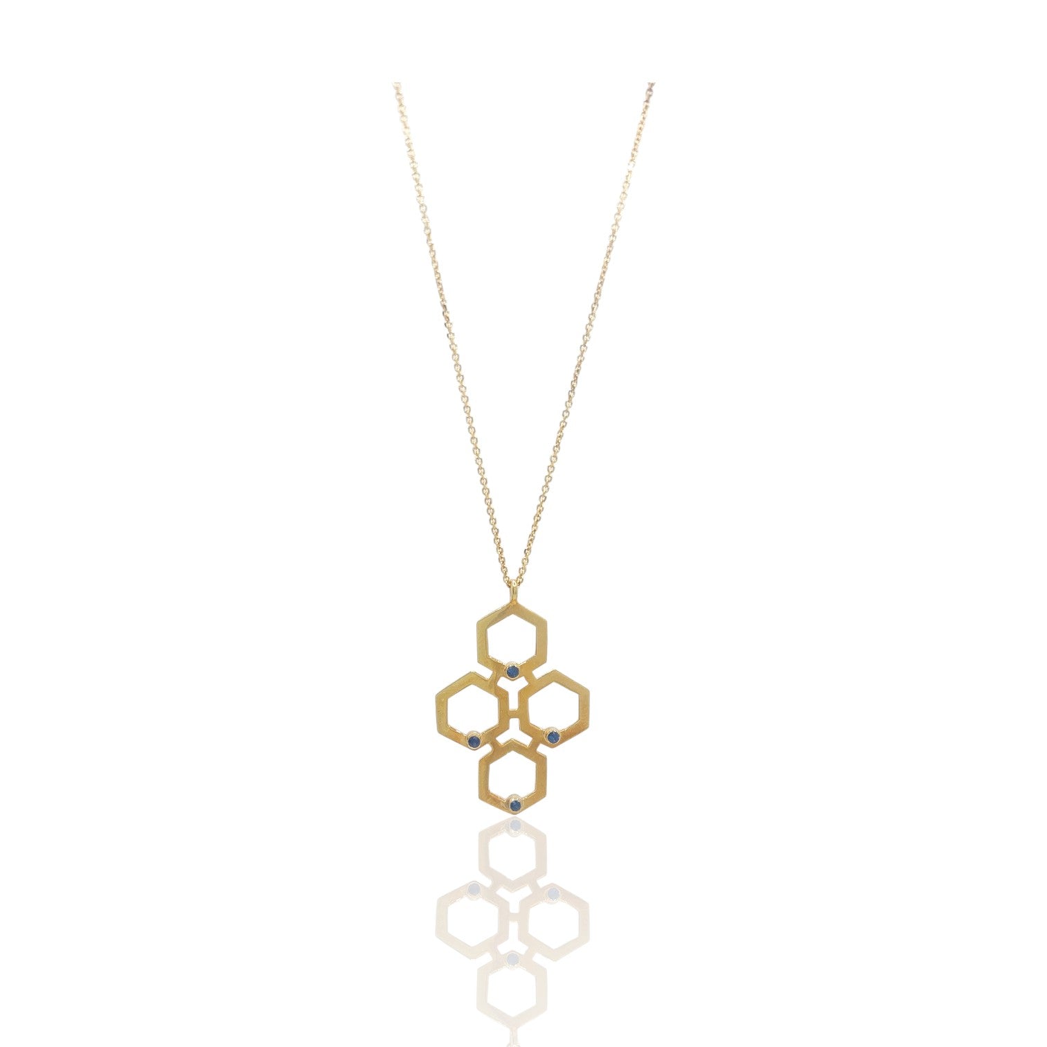 Honeycomb Cluster Pendant