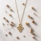 Honeycomb Cluster Pendant
