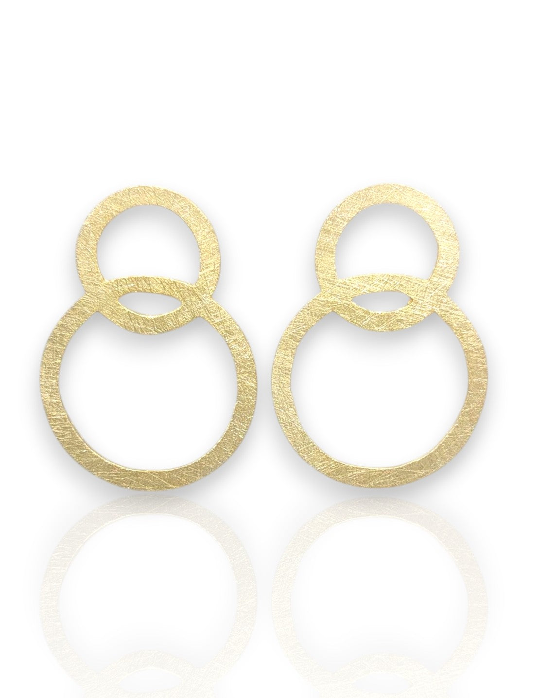 Double circle Earrings