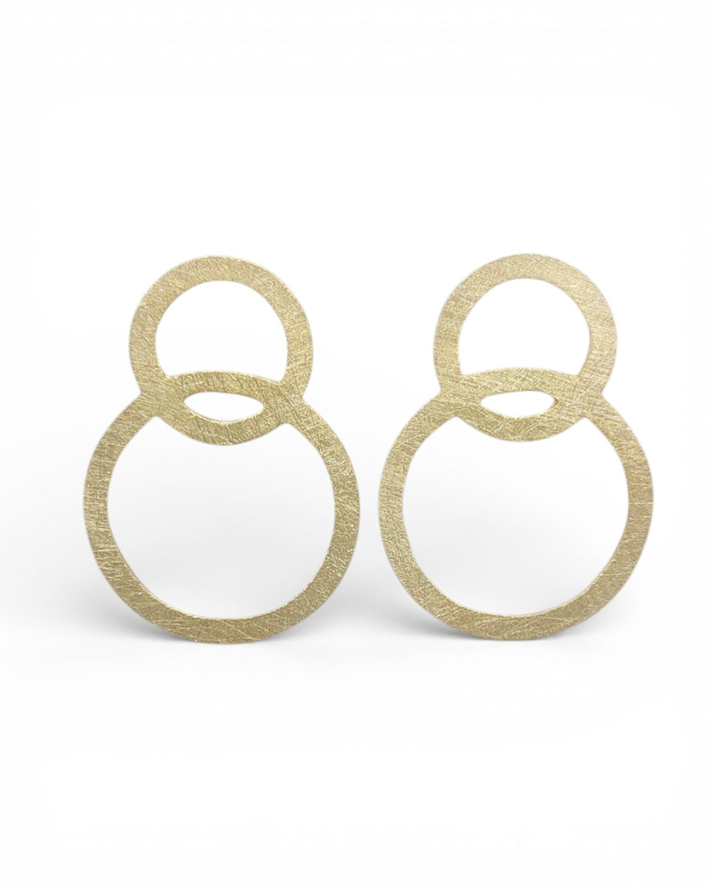 Double circle Earrings