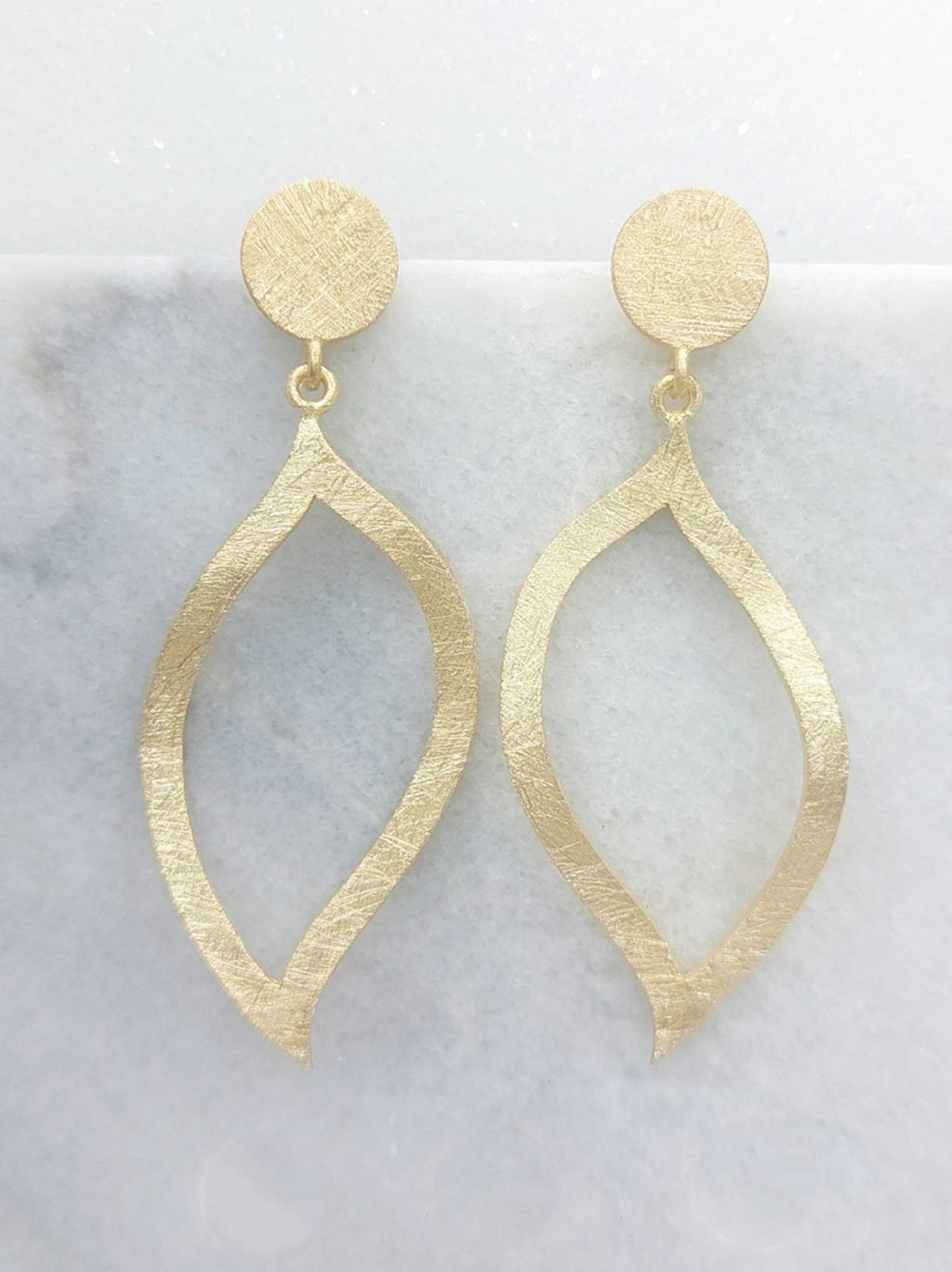 Leaf earrings