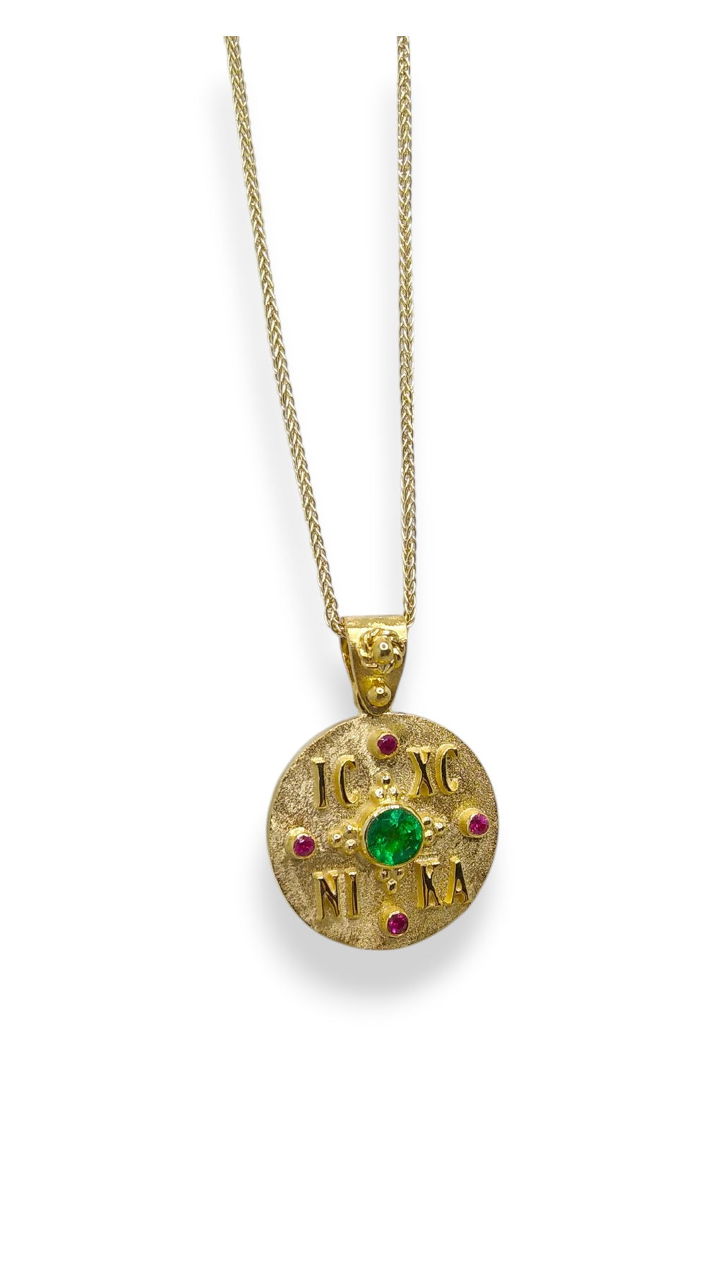 Byzantine Necklace - ICXC NIKA -