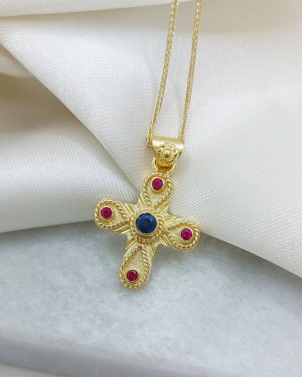 14k Βyzantine Gold Cross