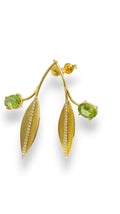 18k Diamonds Olive Leaf