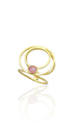 Double Circle Gold Ring