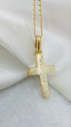Mens Gold Cross
