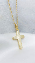 Mens Gold Cross