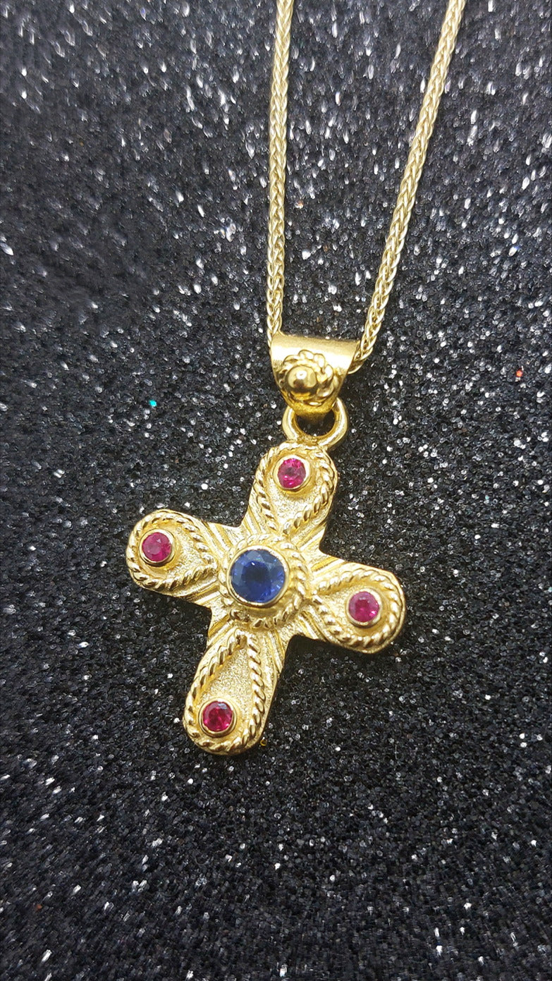 14k Βyzantine Gold Cross