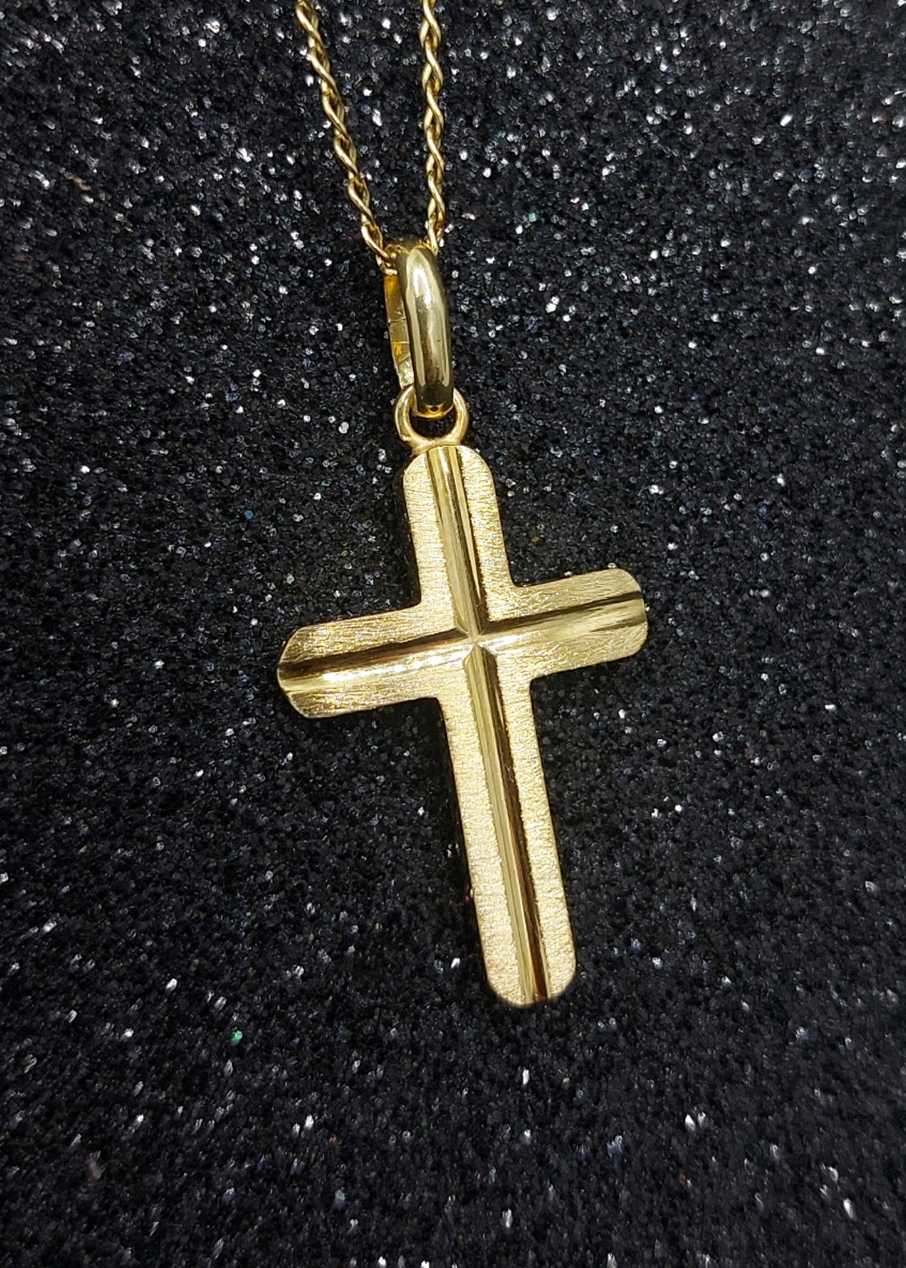 Gold Cross Necklace