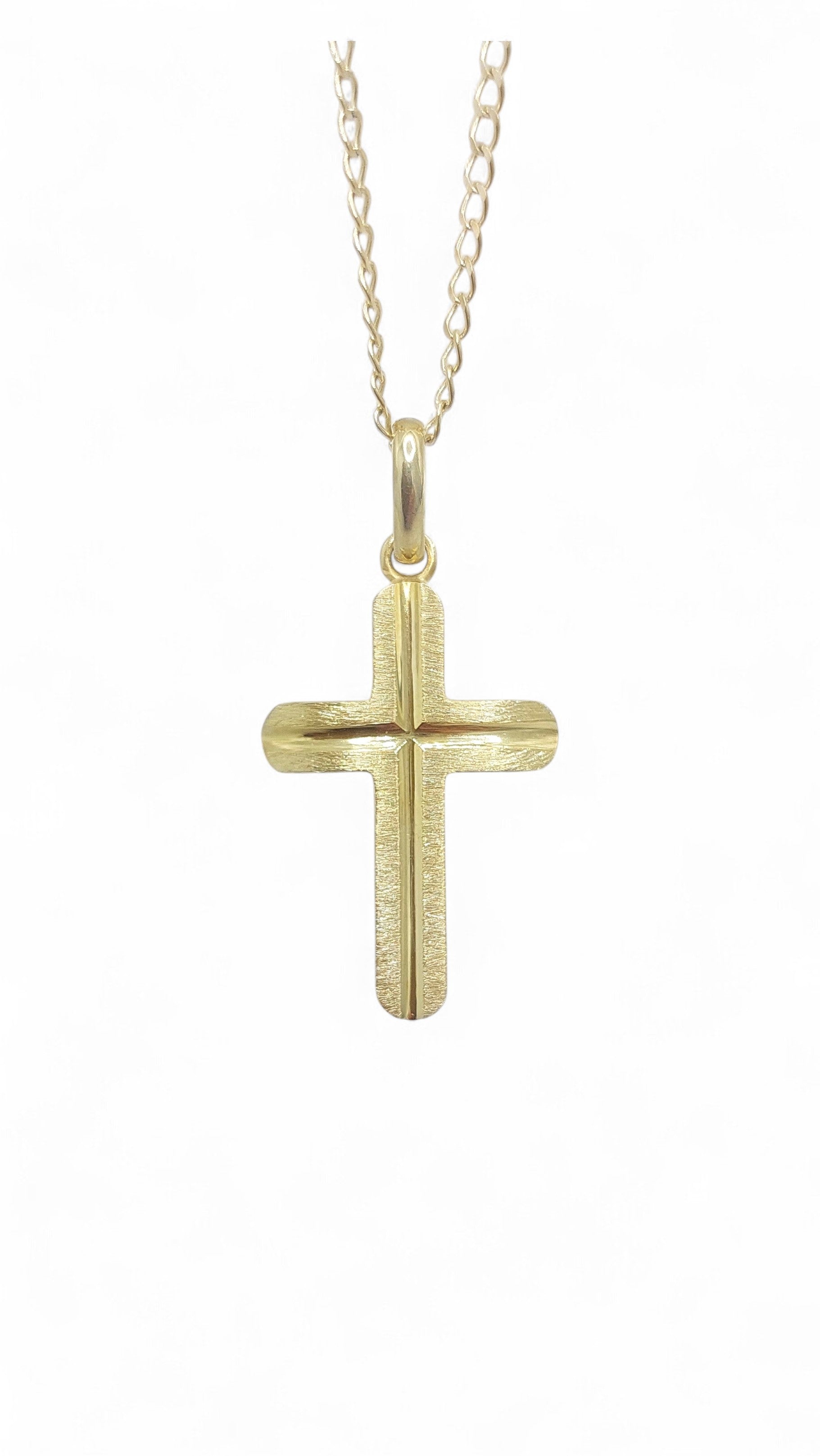 Gold Cross Necklace