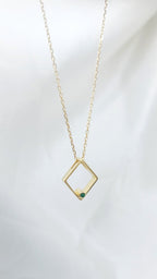 14k Gold Minimalist  Necklace