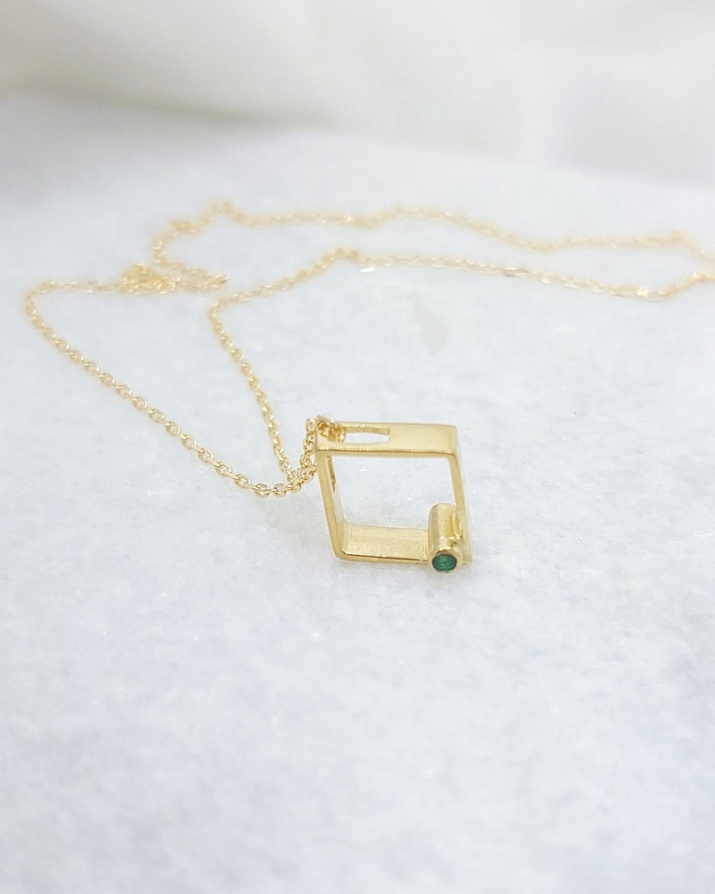 14k Gold Minimalist  Necklace