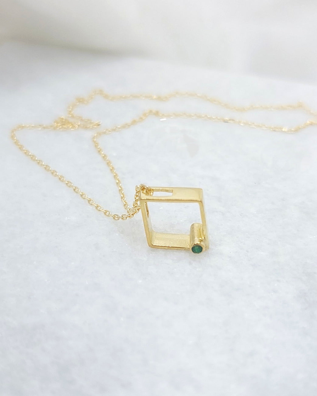 14k Gold Minimalist  Necklace