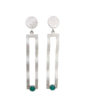 Rectangular Frame Earrings