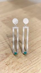 Rectangular Frame Earrings