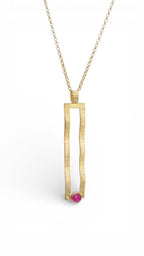 Long Frame Pendant
