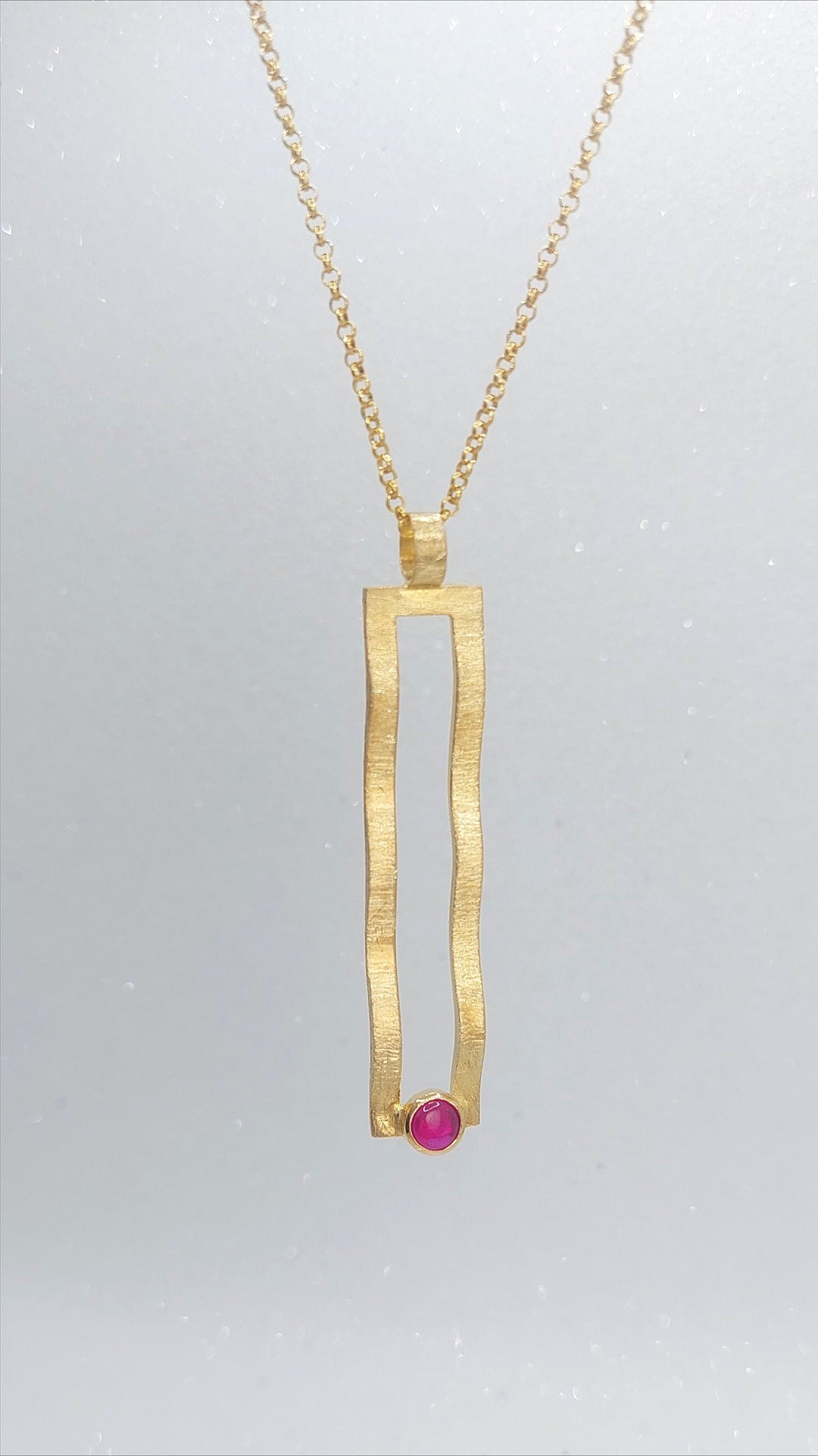 Long Frame Pendant