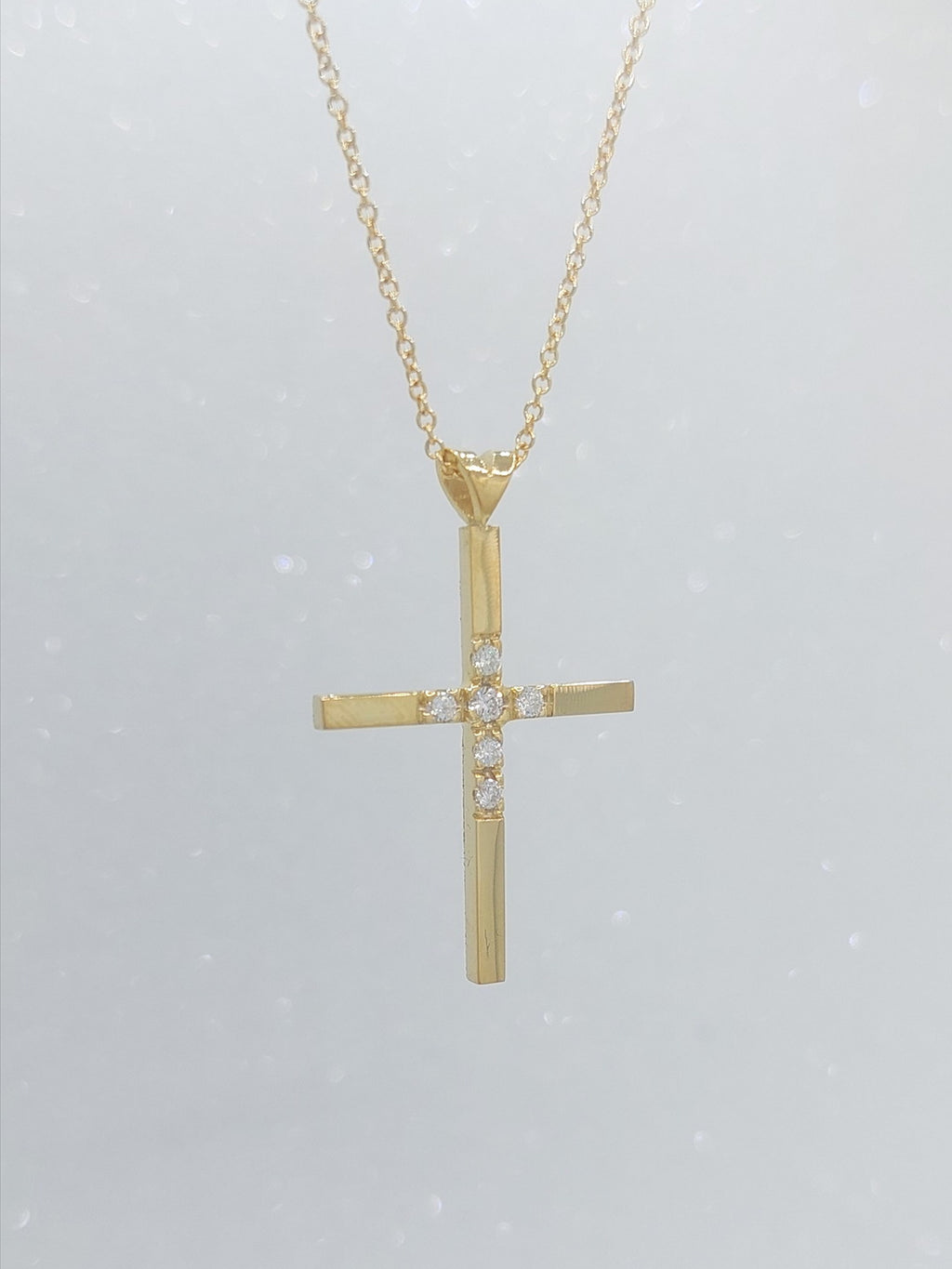 Minimal Gold Cross