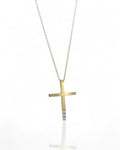 Minimal Solid Gold Cross