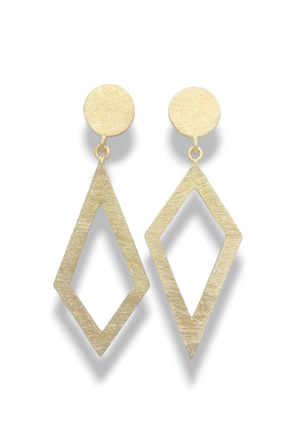 Rhomb Drop Earrinngs