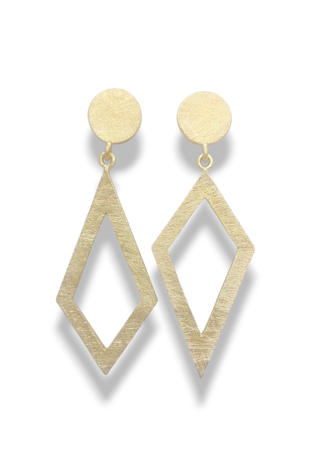Rhomb Drop Earrinngs