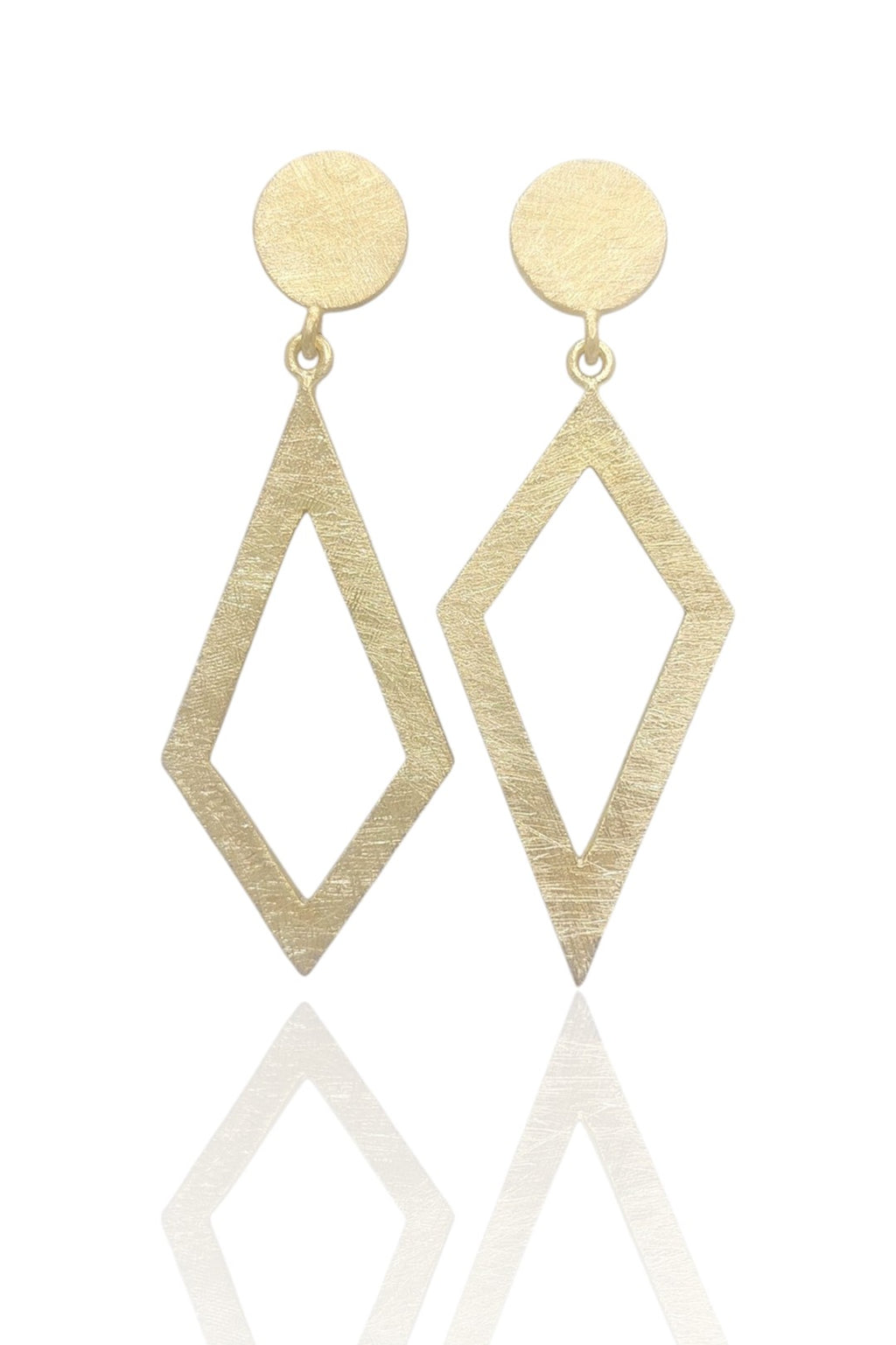 Rhomb Drop Earrinngs