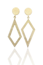 Rhomb Drop Earrinngs