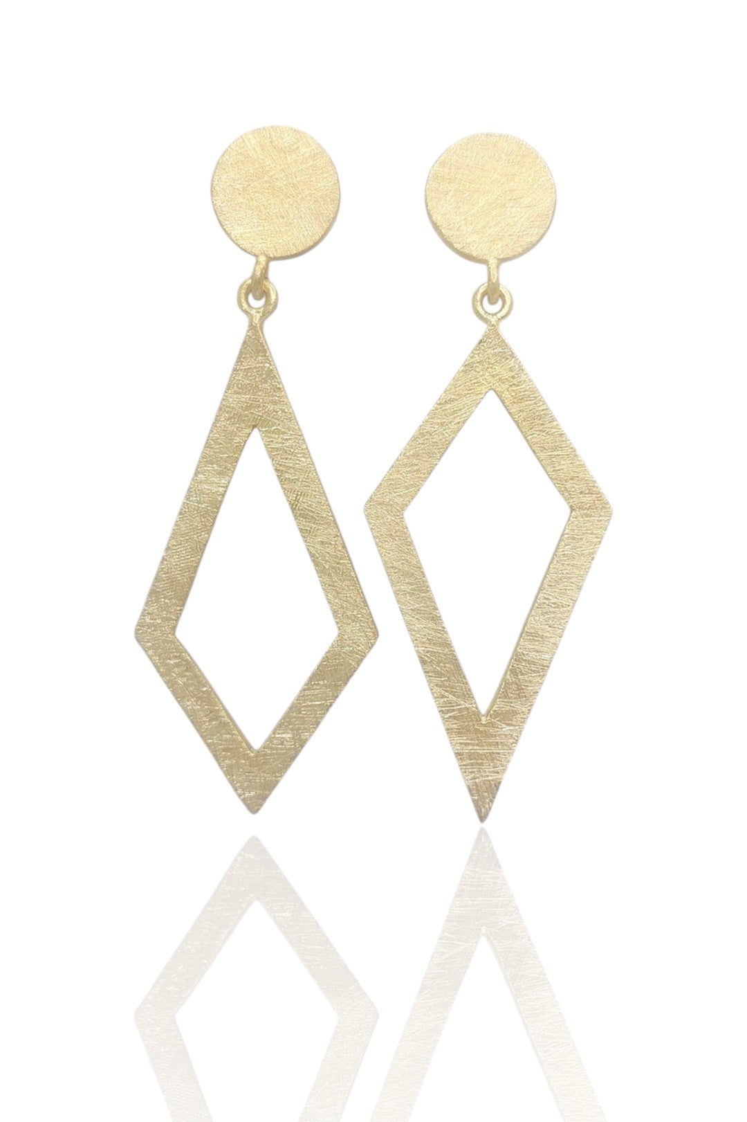 Rhomb Drop Earrinngs