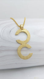 Double Form Necklace