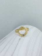 Golden Cell Ring