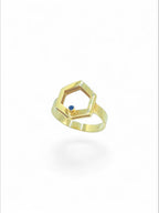 Golden Cell Ring
