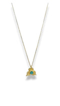 Emerald Flower Necklace