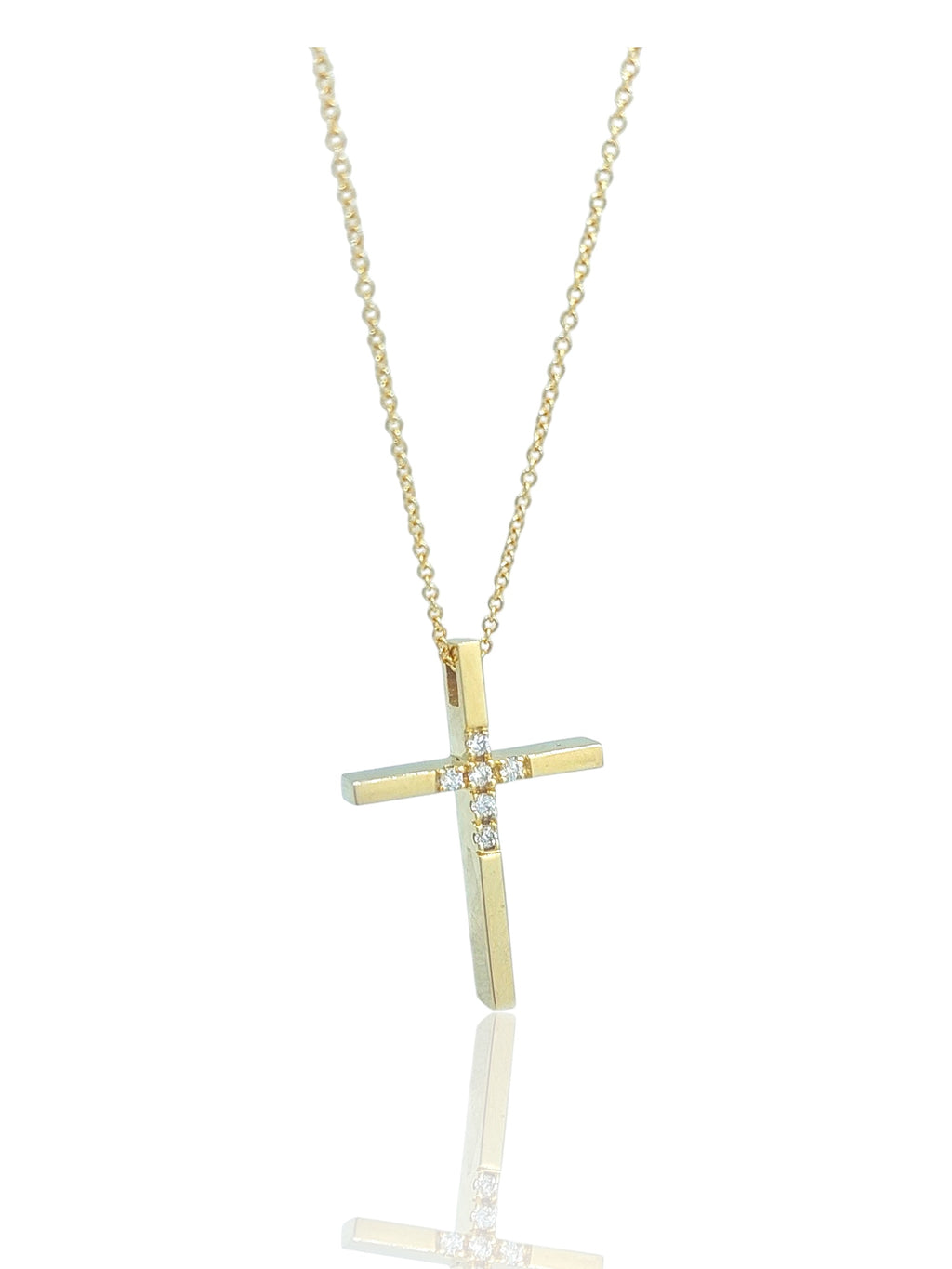 Solid Diamonds Cross