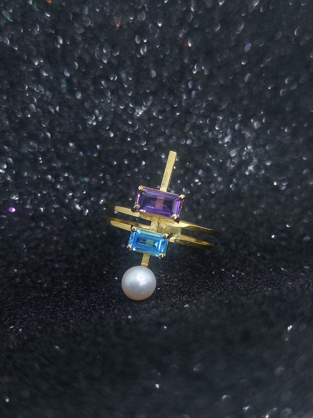 14k Iris Gold Ring