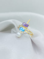 14k Iris Gold Ring