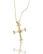 Gold Cross with Rudy