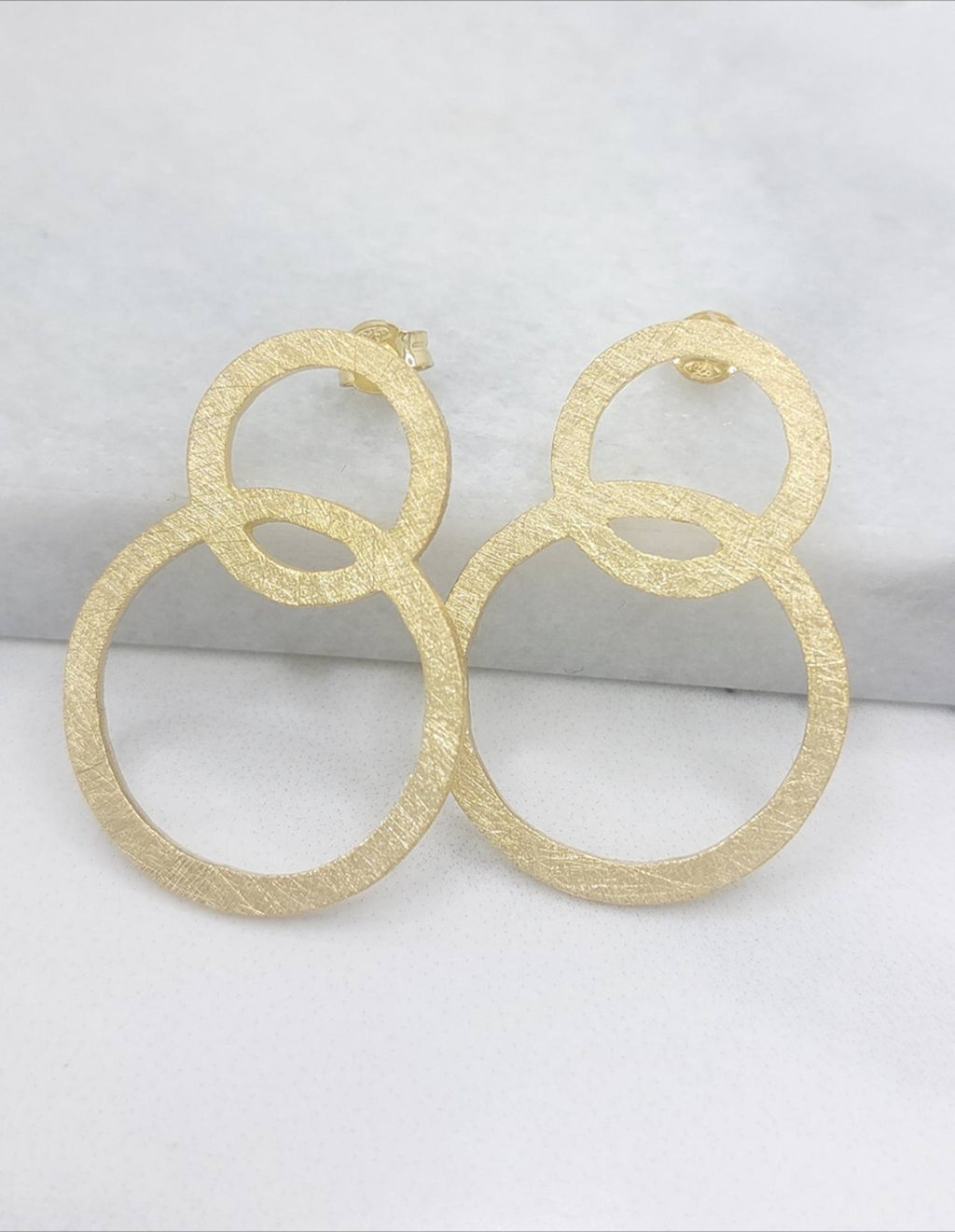 Double circle Earrings