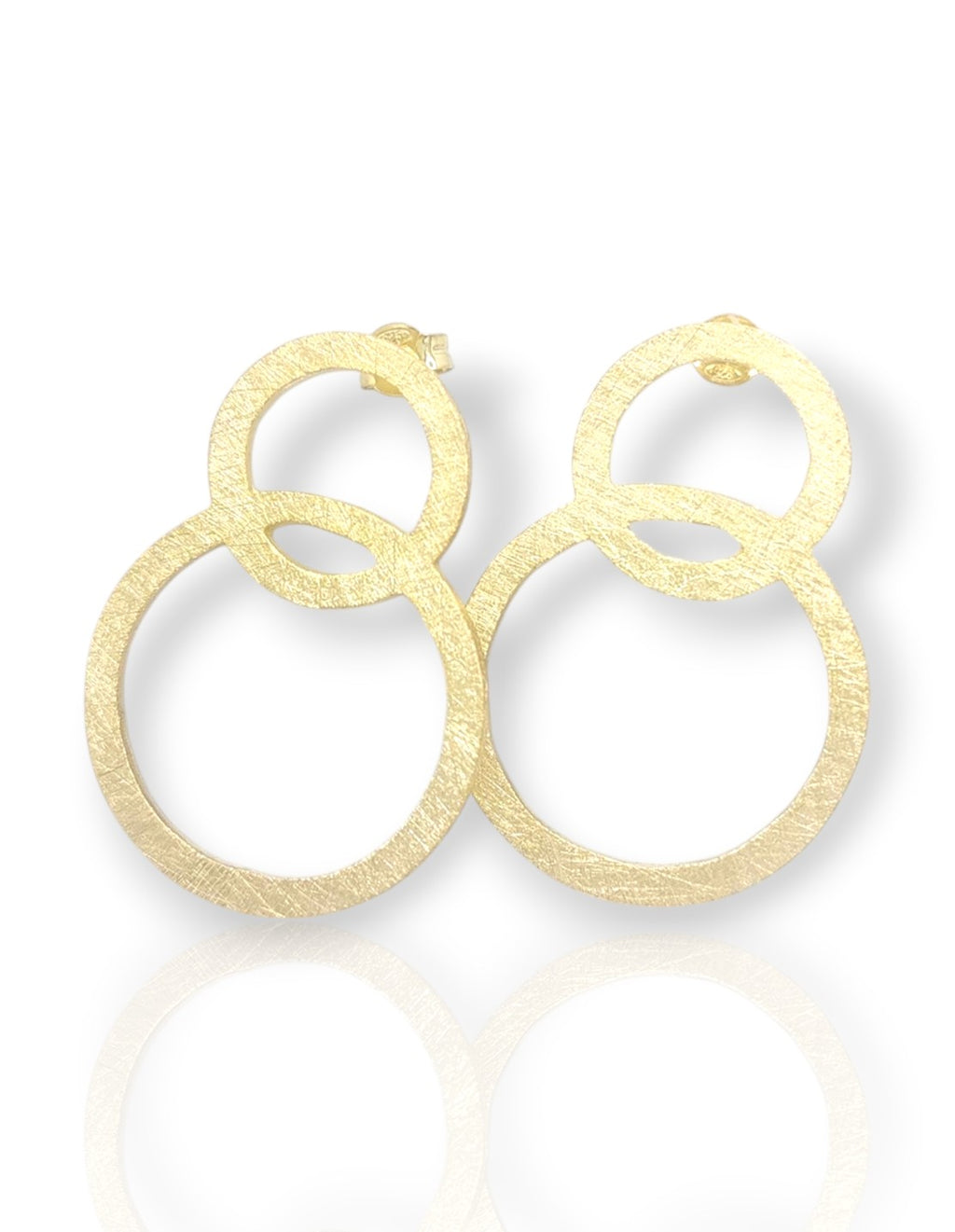 Double circle Earrings