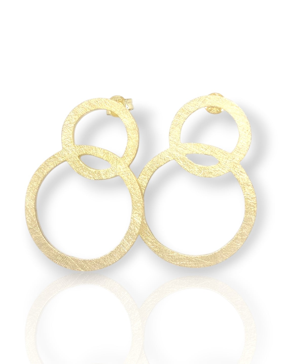 Double circle Earrings