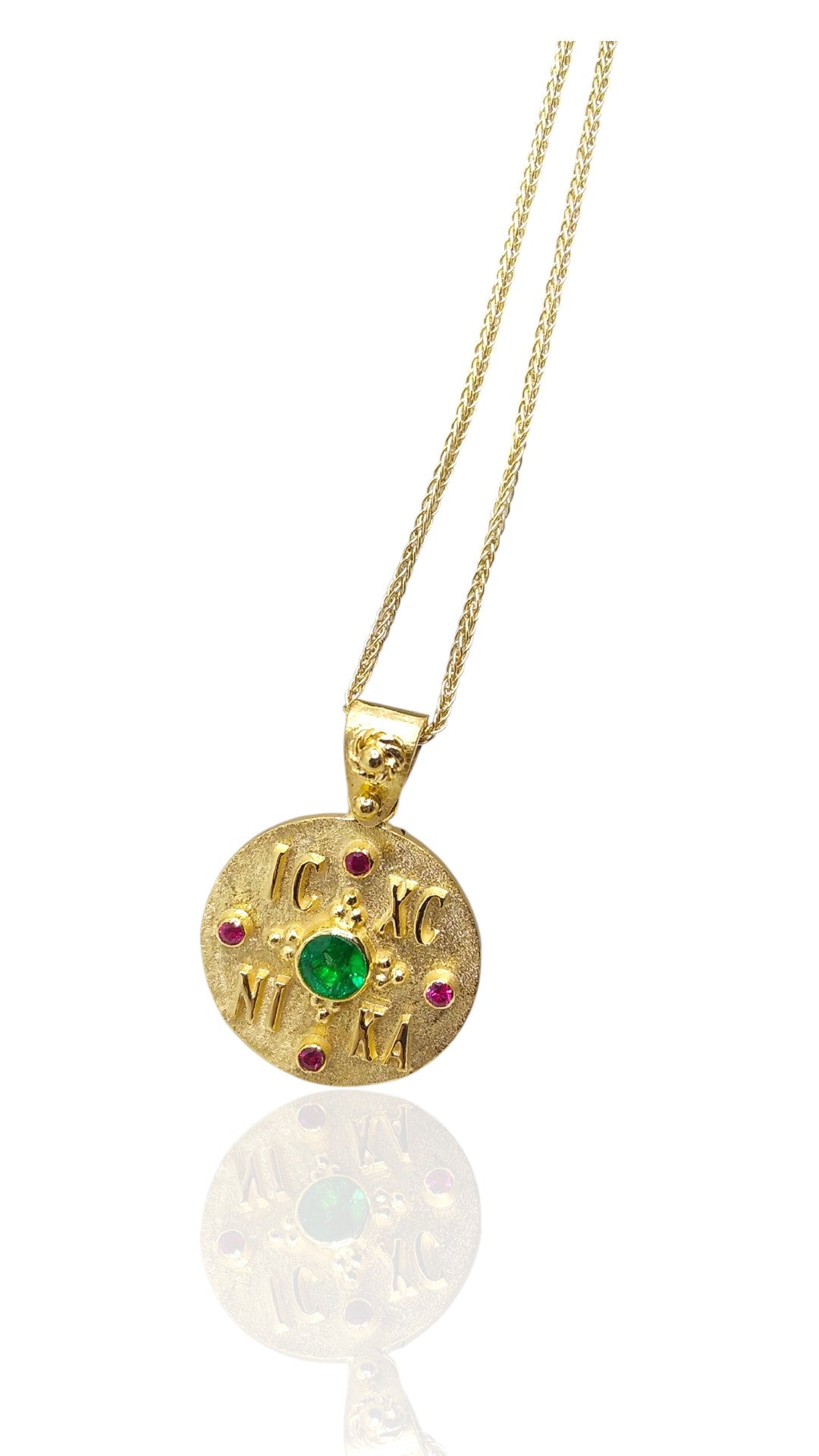 Byzantine Necklace - ICXC NIKA -